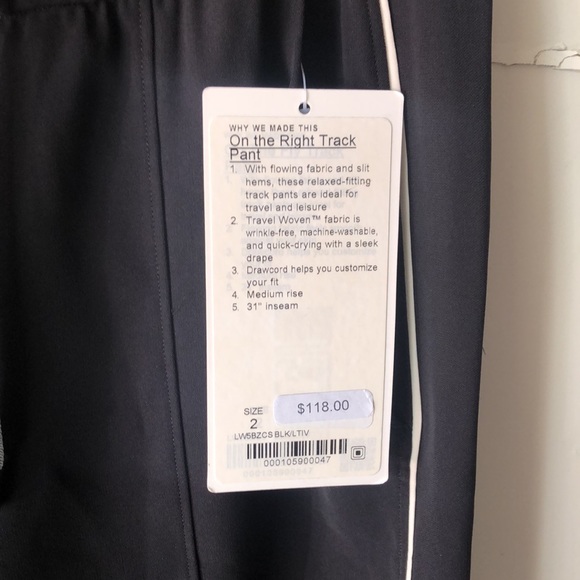 🆕 Lululemon On the Right Track Pant - Picture 6 of 7